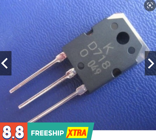 D718 Mới TO247 BJT NPN 8A 120V