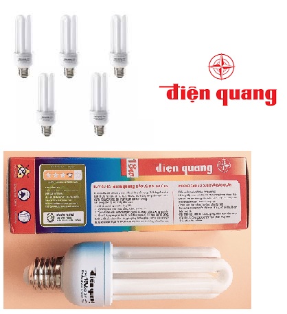 Bộ 5 bóng đèn Điện Quang 3U 18W