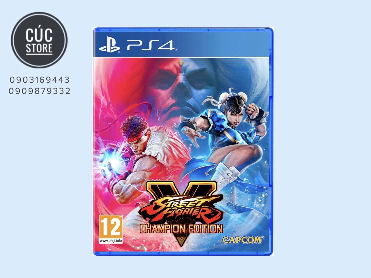 Đĩa chơi game PS4: Street Fighter V Champion Edition