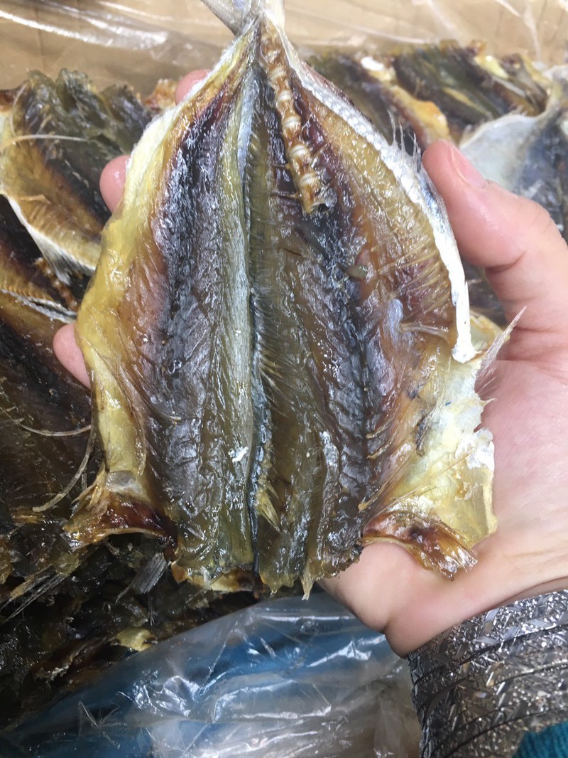 0,5 KG KHÔ CÁ CHỈ NGÂN TO BỰ ,NGON TUYỆT