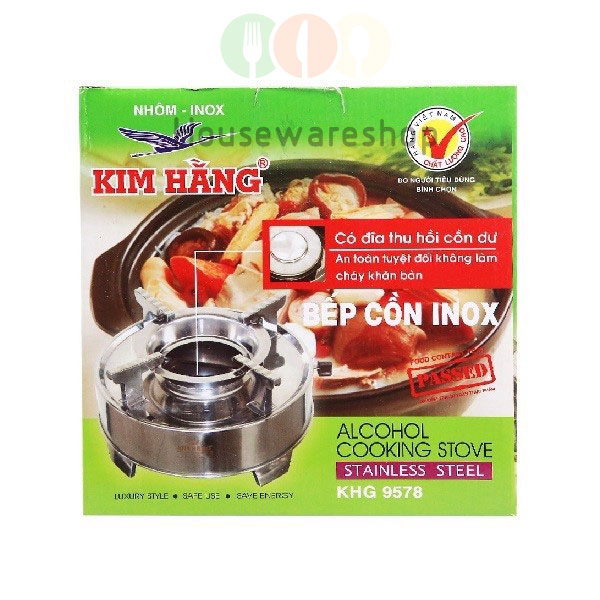 Bếp cồn Inox Kim Hằng KHG9578