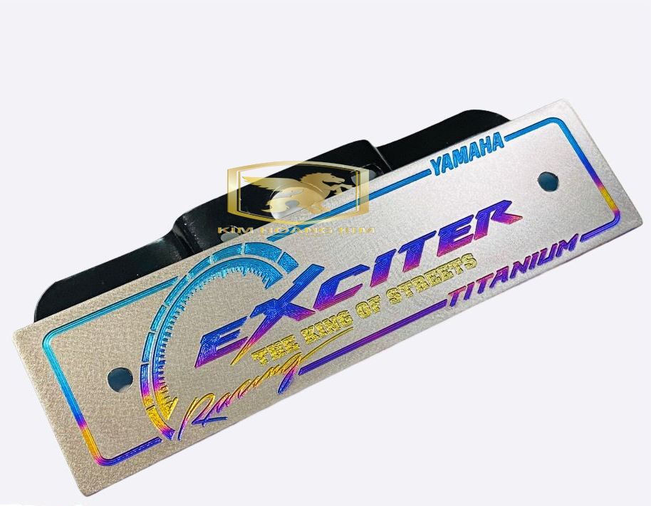 Bảng tên TITANIUM điện phân dành cho Exciter (100% TITAN)
