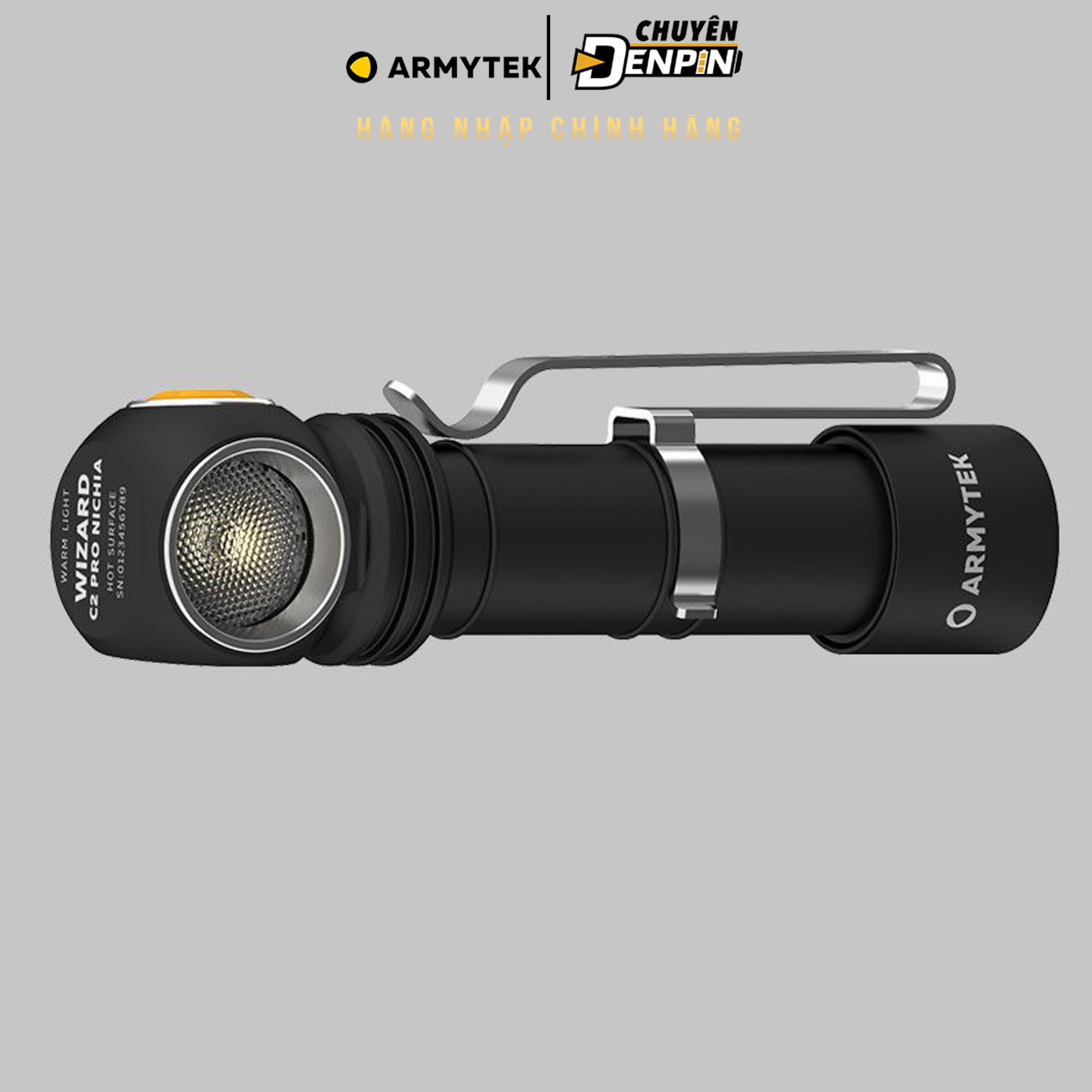 Đèn Pin đội đầu Armytek Wizard C2 Pro - LED Nichia