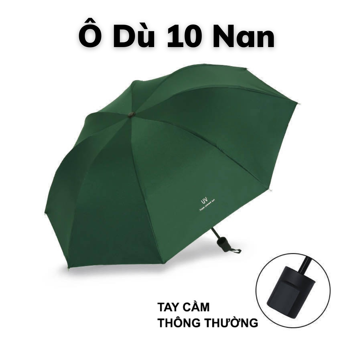 Ô dù che nắng mưa gấp gọn cao cấp cầm tay gấp gọn, mở đóng tự động phủ lớp chống tia uv, 10 lan siêu chắc chắn, công nghệ mới