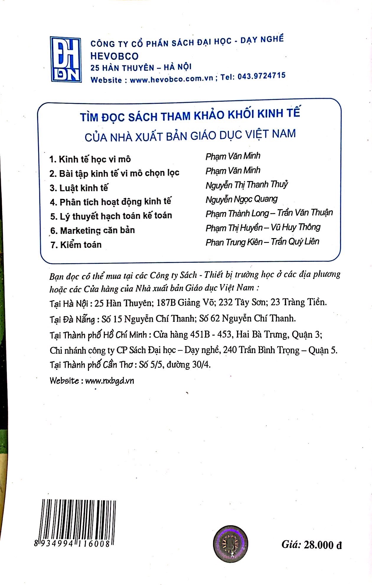 Sách -Giáo Trình Marketing Căn Bản