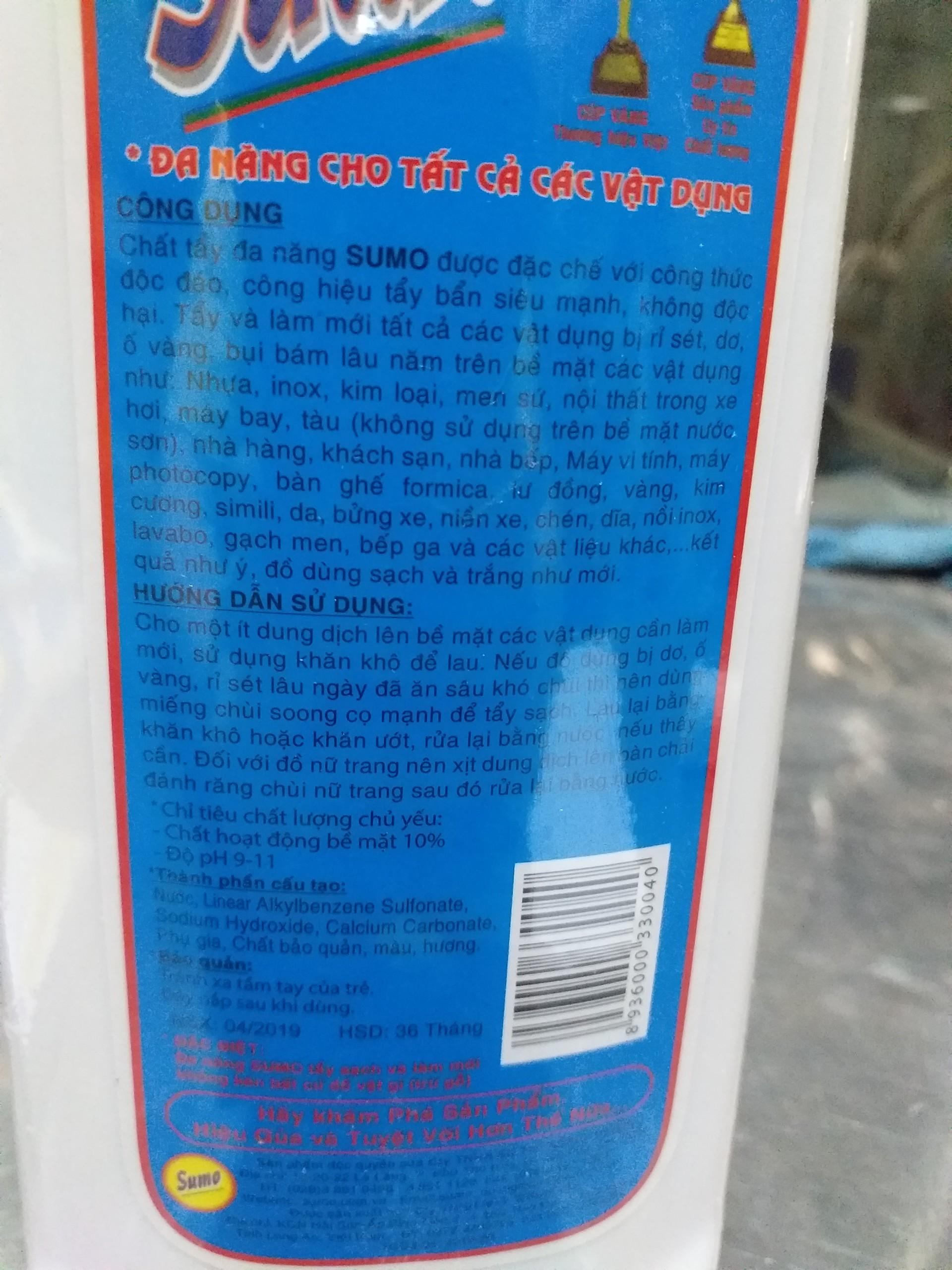 Chất tẩy đa năng Sumo 700g