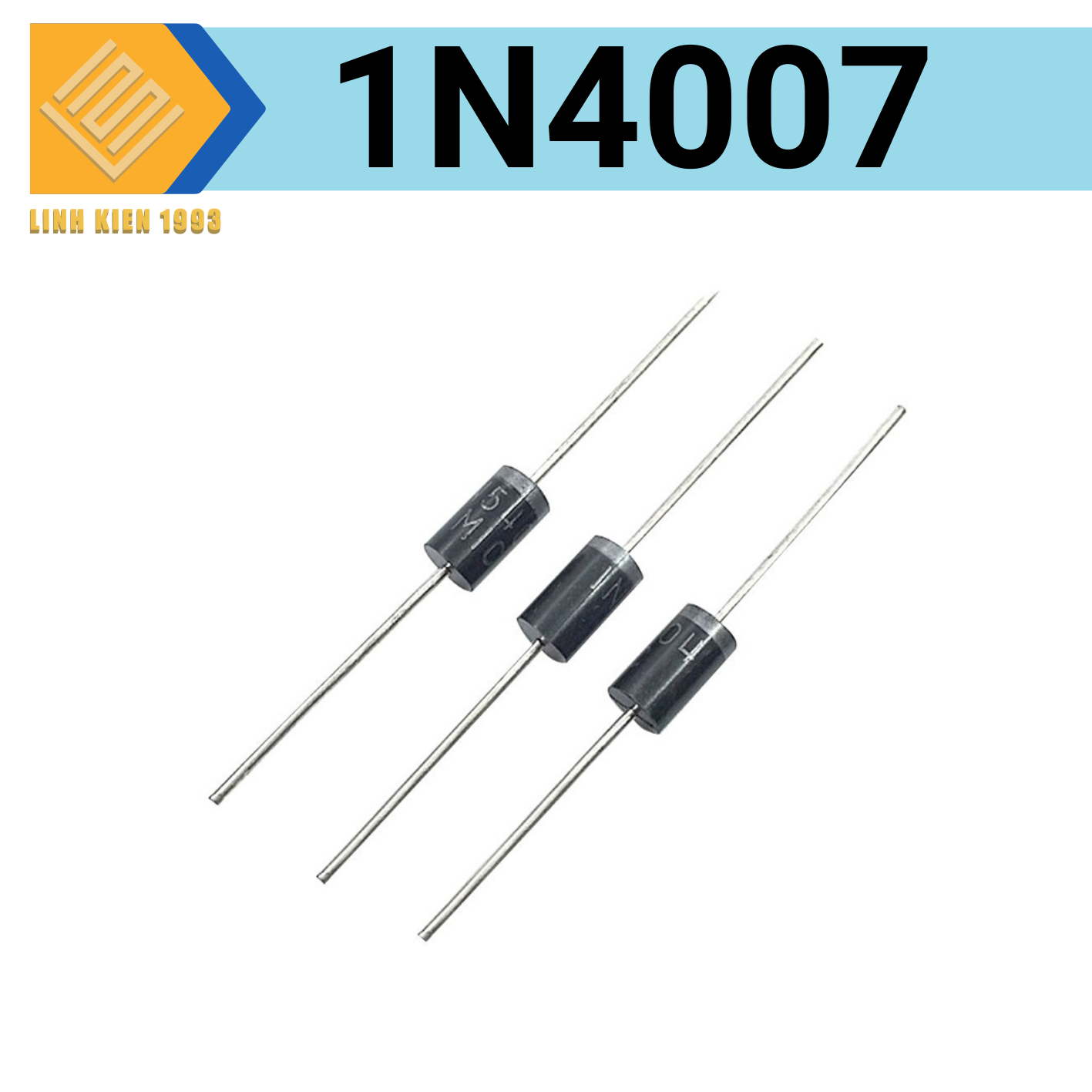 [ 5 CON ]  Diode 1n4007 1A 1000V