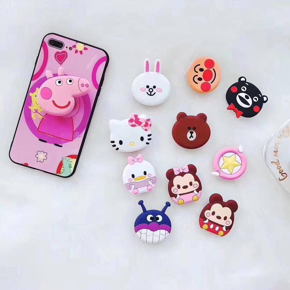 Miếng dán Socket cute cuốn tai nghe, dây sạc