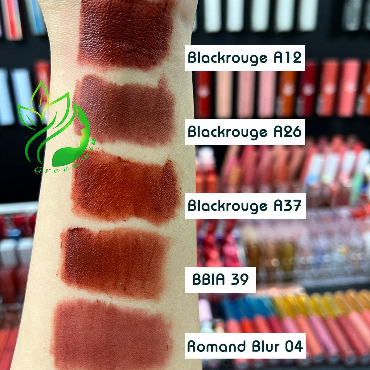 Son Romand Kem Lì Vỏ Vuông Blur Fudge Tint Màu 04 Radwood Nâu Gỗ Trầm Ấm 5g