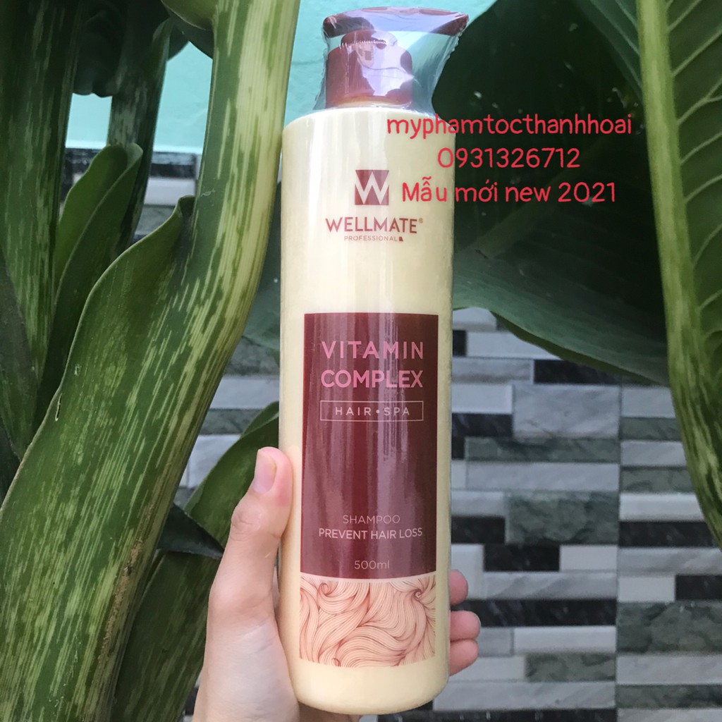 Dầu gội chống rụng kích mọc tóc Wellmate 500ml