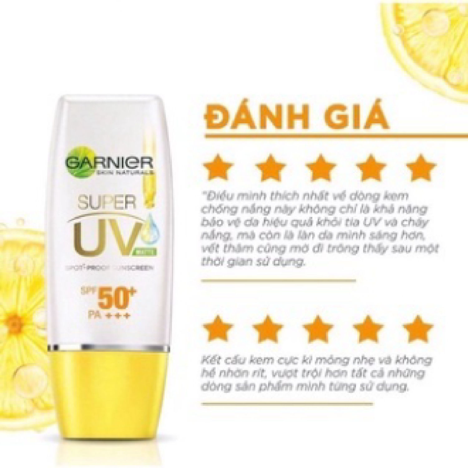 Kem chống nắng kiềm dầu & sáng da Garnier 15ml