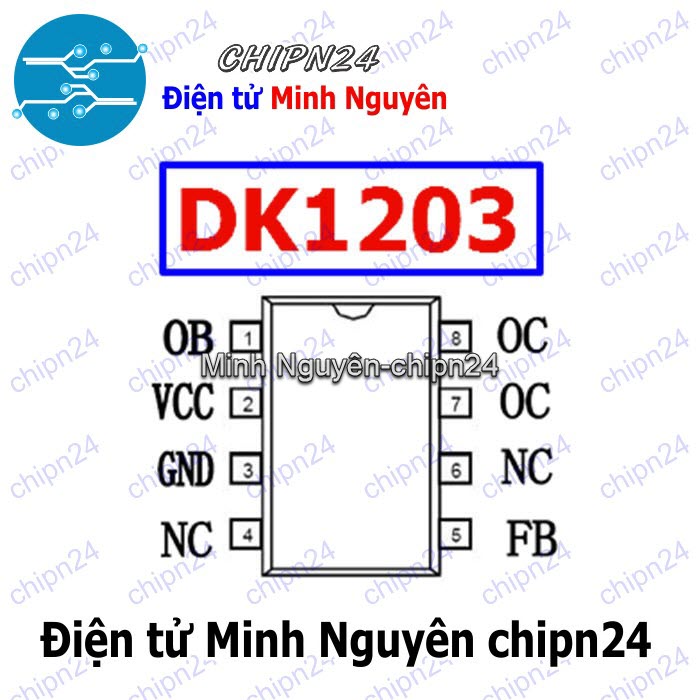[2 con] (DT) IC DK1203 DIP-8 Hàng Tốt (1203) - HH004427