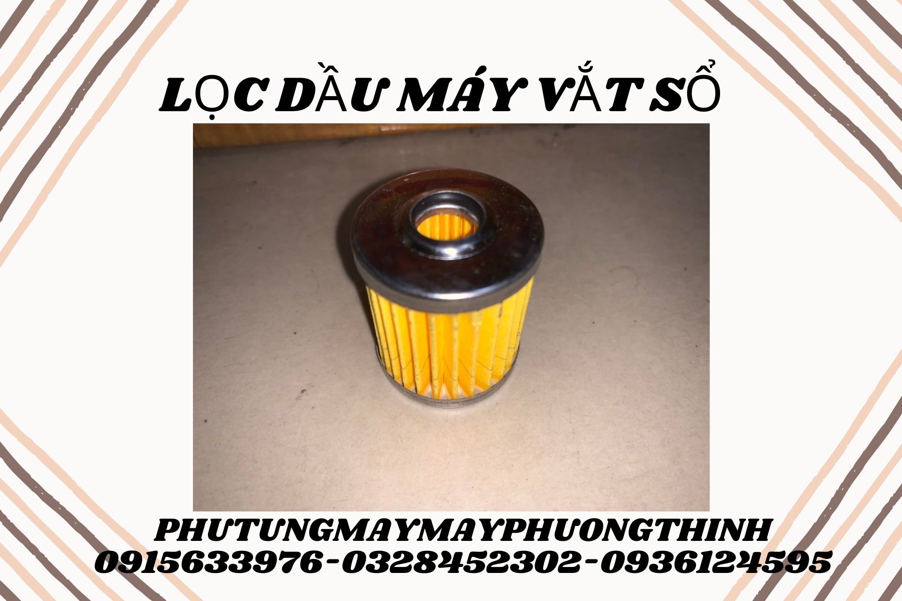 Lọc dầu máy vắt sổ