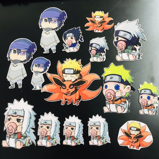 Miếng dán Sticker nhân vật anime