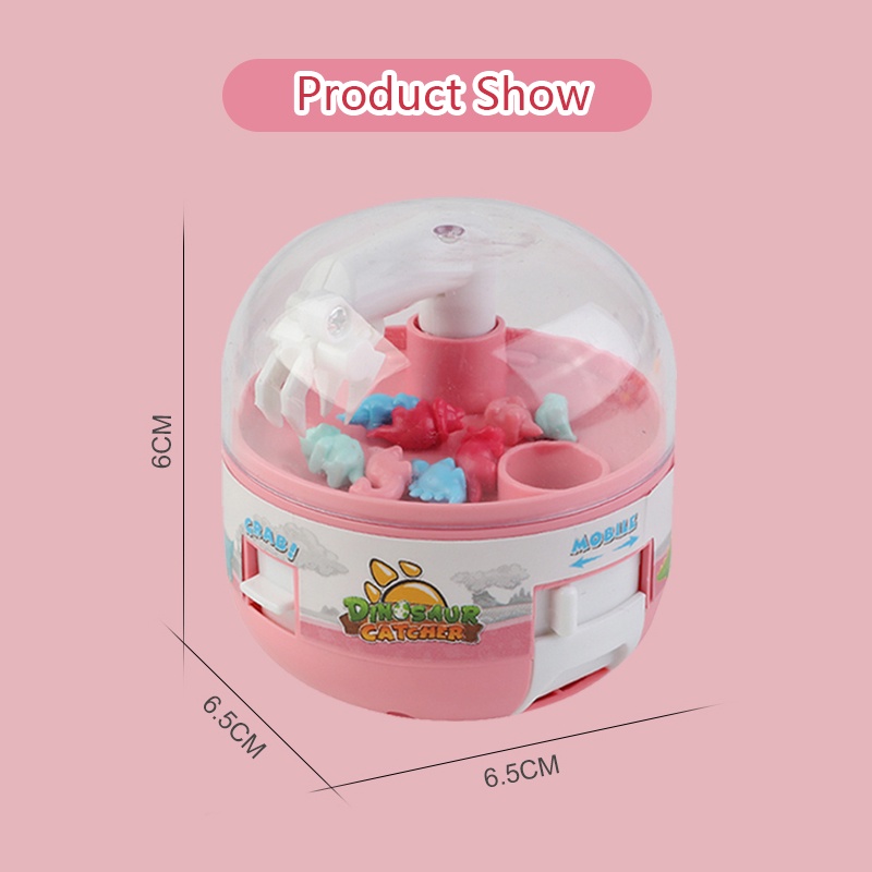 Đồ chơi Lọ trứng gắp khủng long mini.