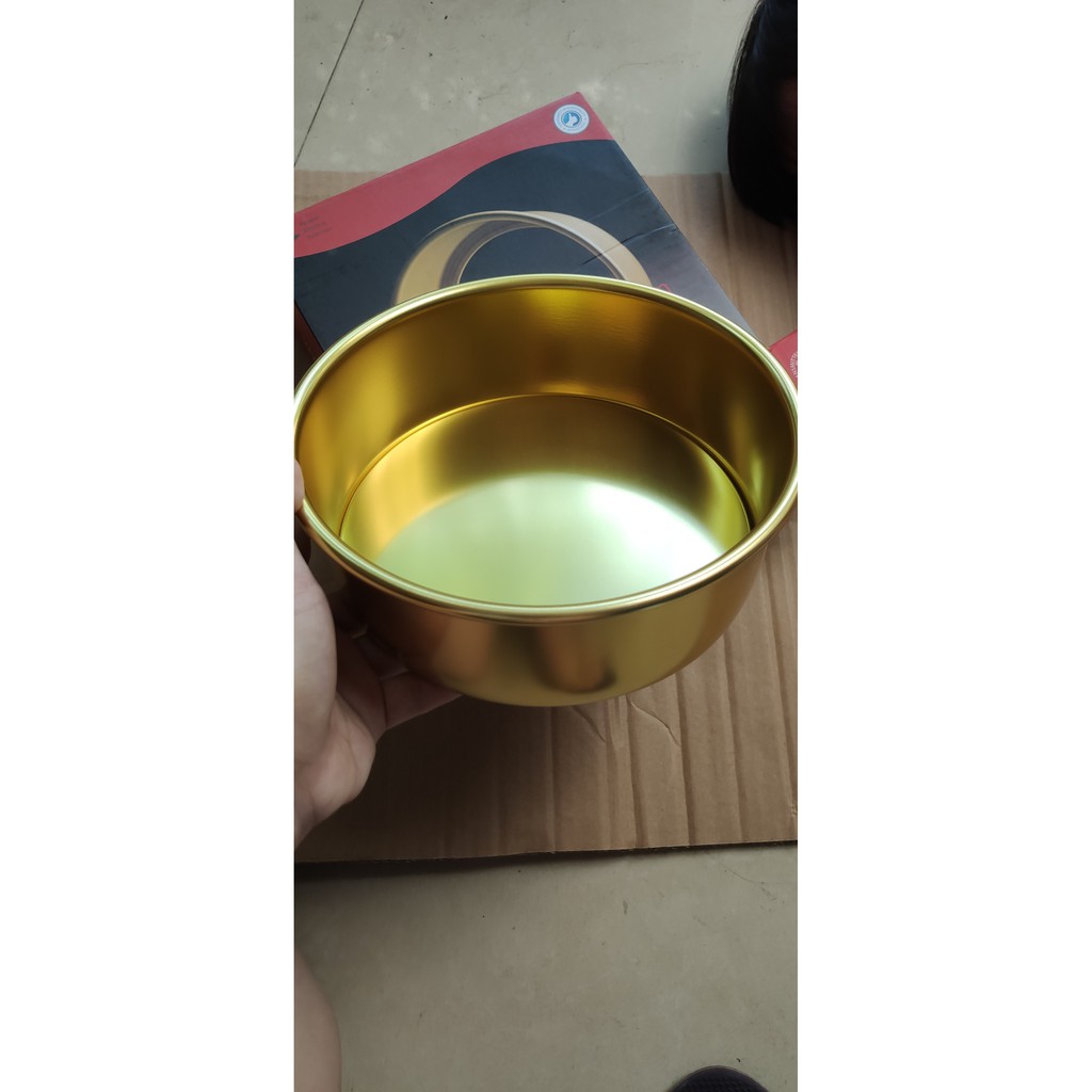Khuôn Nhôm Vàng 8" Đế Rời Breadleaf