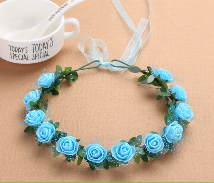 Vòng hoa đội đầu vòng hoa cô dâu vòng hoa chụp hình vòng hoa kỷ yếu vòng hoa cho bé vòng hoa