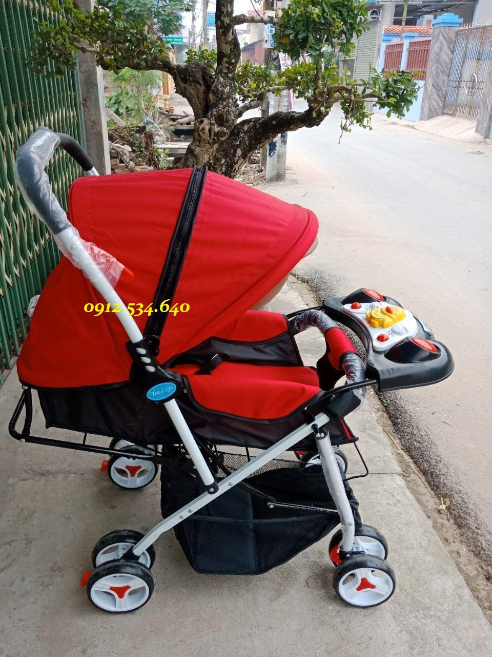 XE ĐẨY 2 CHIỀU 3 TƯ THẾ CHO BÉ QD109