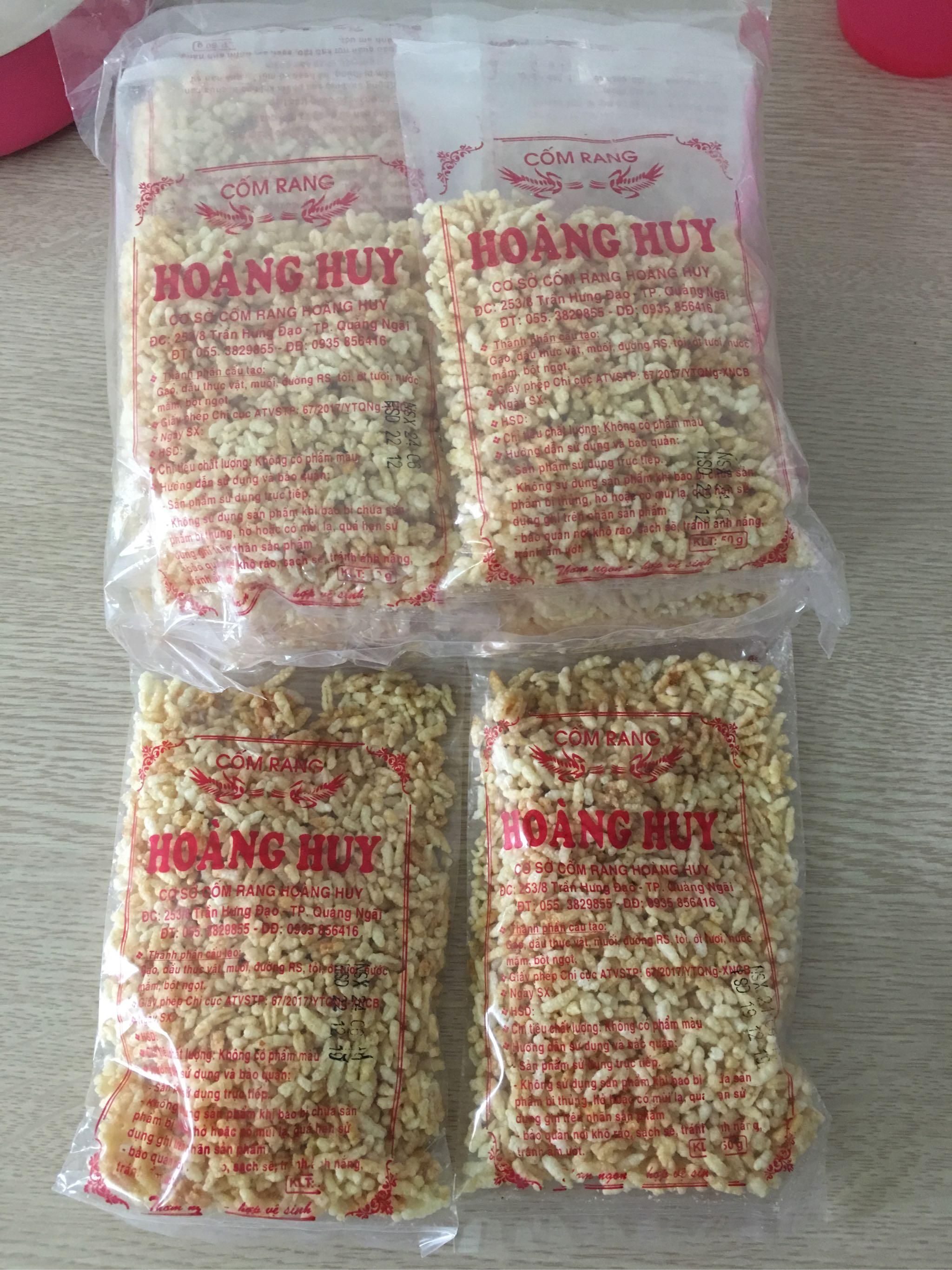 [Hcm] Quang Ngai Roasted Rice 250 g