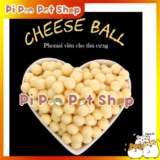 Phô mai cheese ball sữa non cho Hamster và thú cưng