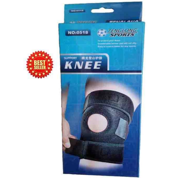 Băng Gối Khớp Gối Dán Knee Support 0518 (Đen)