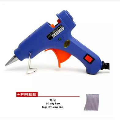 Dụng cụ bắn keo Silicon (Xanh) + Tặng 15 cây keo Nến cao cấp