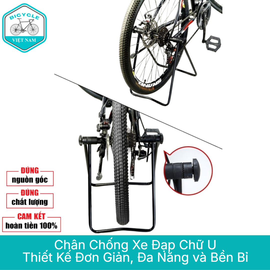 Chân Chống Xe Đạp Chữ U – Giữ Xe Ổn Định, Dễ Sử Dụng