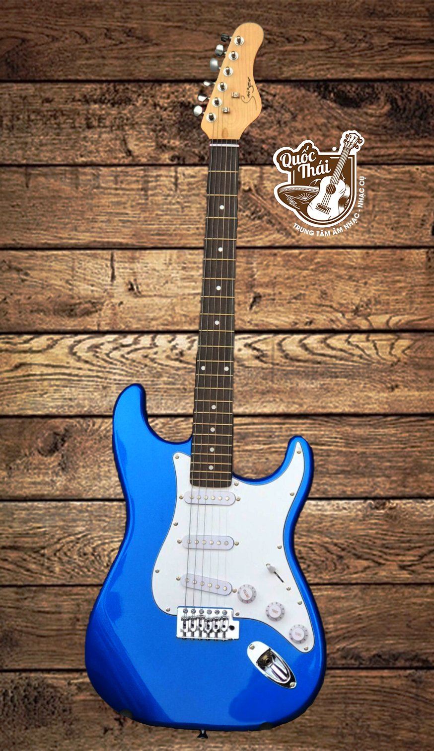 Đàn Guitar Solo Điện Dallas 3 mobin