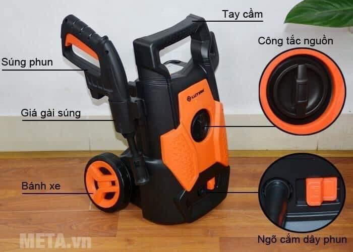 Máy rửa xe áp lực Lutian Lt303B -1400W