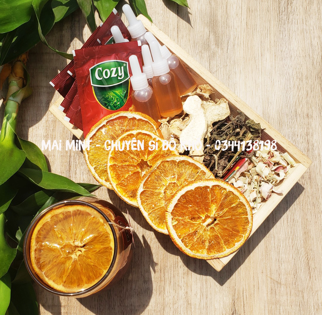 Trà Đào Cam Sả Mật Ong - Hộp 10 Set