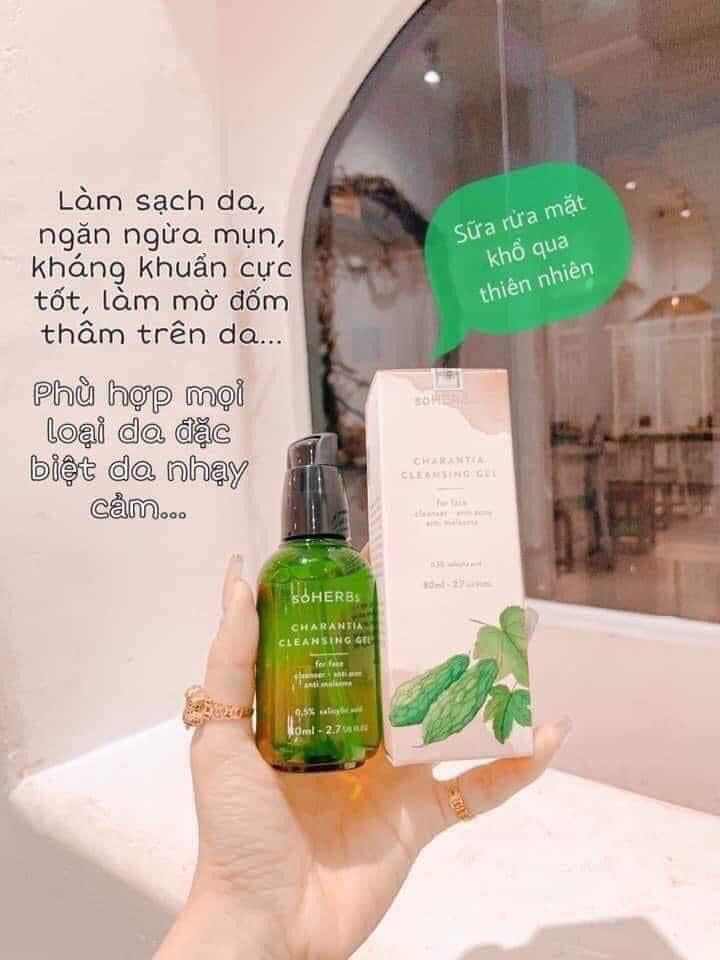 Sữa Rửa Mặt Khổ Qua SoHERBs