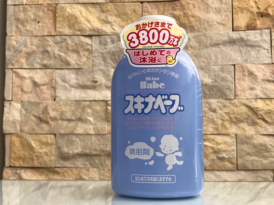 Sữa tắm trị rôm sảy Nhật Bản Skina Babe chai 500ml