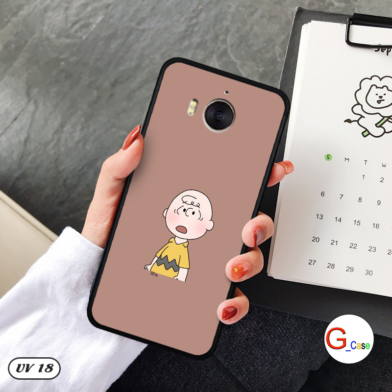 Ốp Huawei Y5 2017 lưng nhám -ngộ nghĩnh