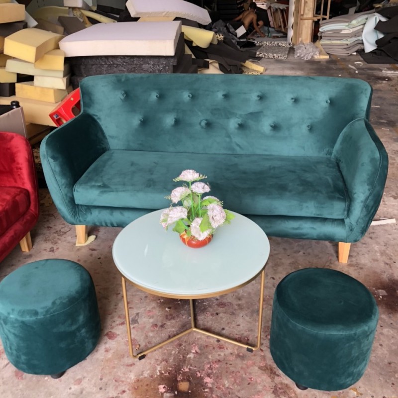Sofa băng nhỏ gọn cho phòng khách 1m7
