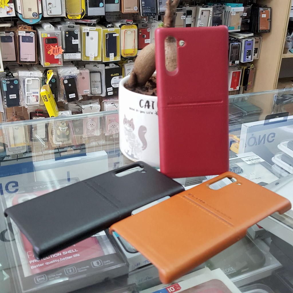 Ốp Lưng Samsung Note 10 Da G-Case, Ốp Lưng Da Note 10 G-Case.