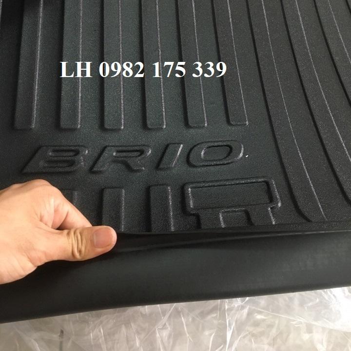 LÓT CỐP NHỰA THEO XE HONDA BRIO 2018 2019 2020 2021 2022