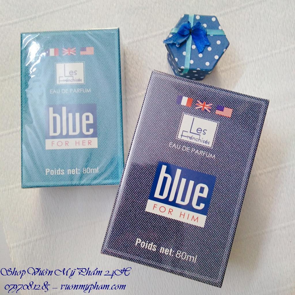 Nước Hoa Les Frenchise Blue  – 80ml