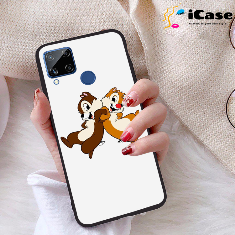Ốp lưng Realme C15 viền dẻo TPU BST Mouse