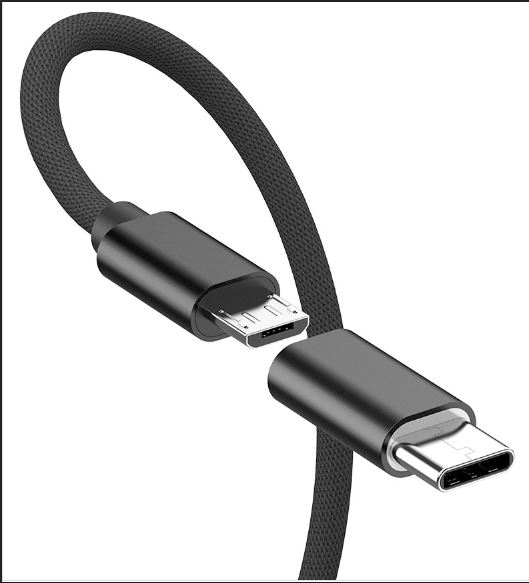 Micro USB to USB Type C adapter-micro USB port to USB 3.0 Type-C practical adapter