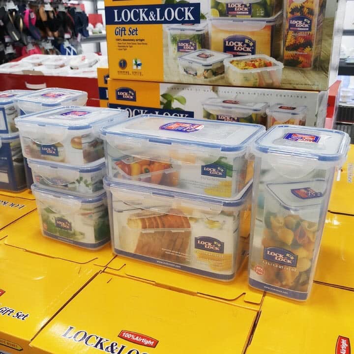 Bộ hộp nhựa đựng thực phẩm 6 món Lock&Lock
