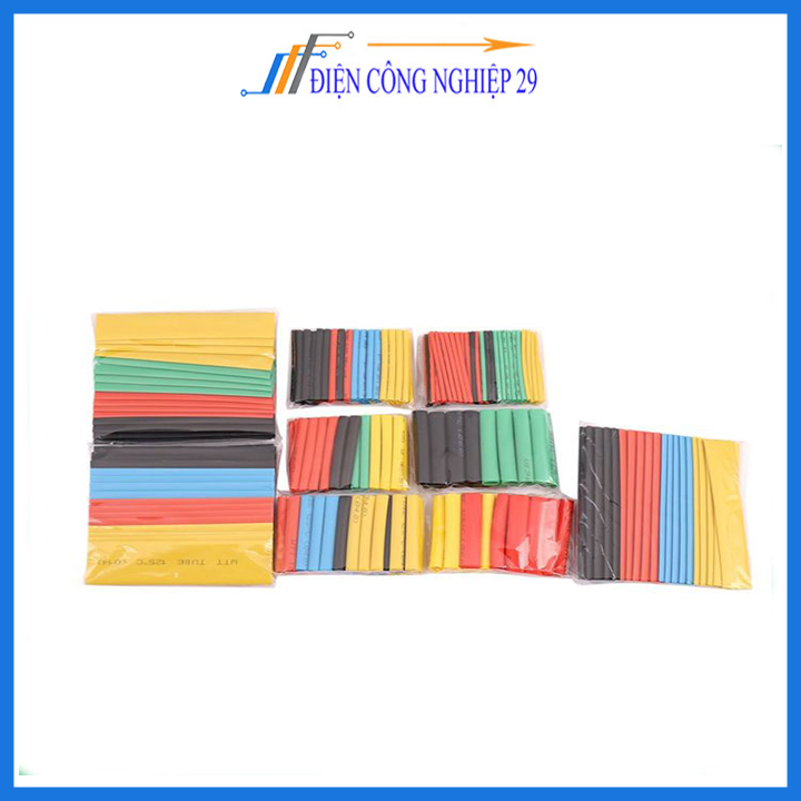 Combo Gen Co Nhiệt Đủ Màu Cắt Sẵn Nhiều Cỡ