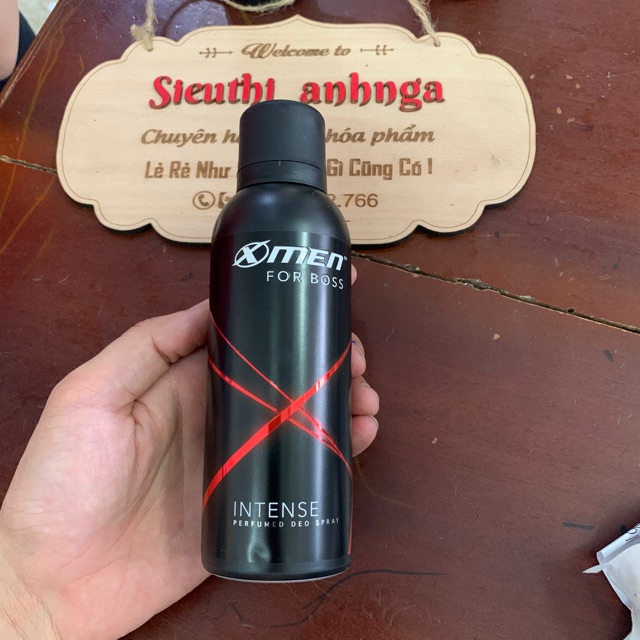 Xịt Khử Mùi X-Men For Boss 150ml