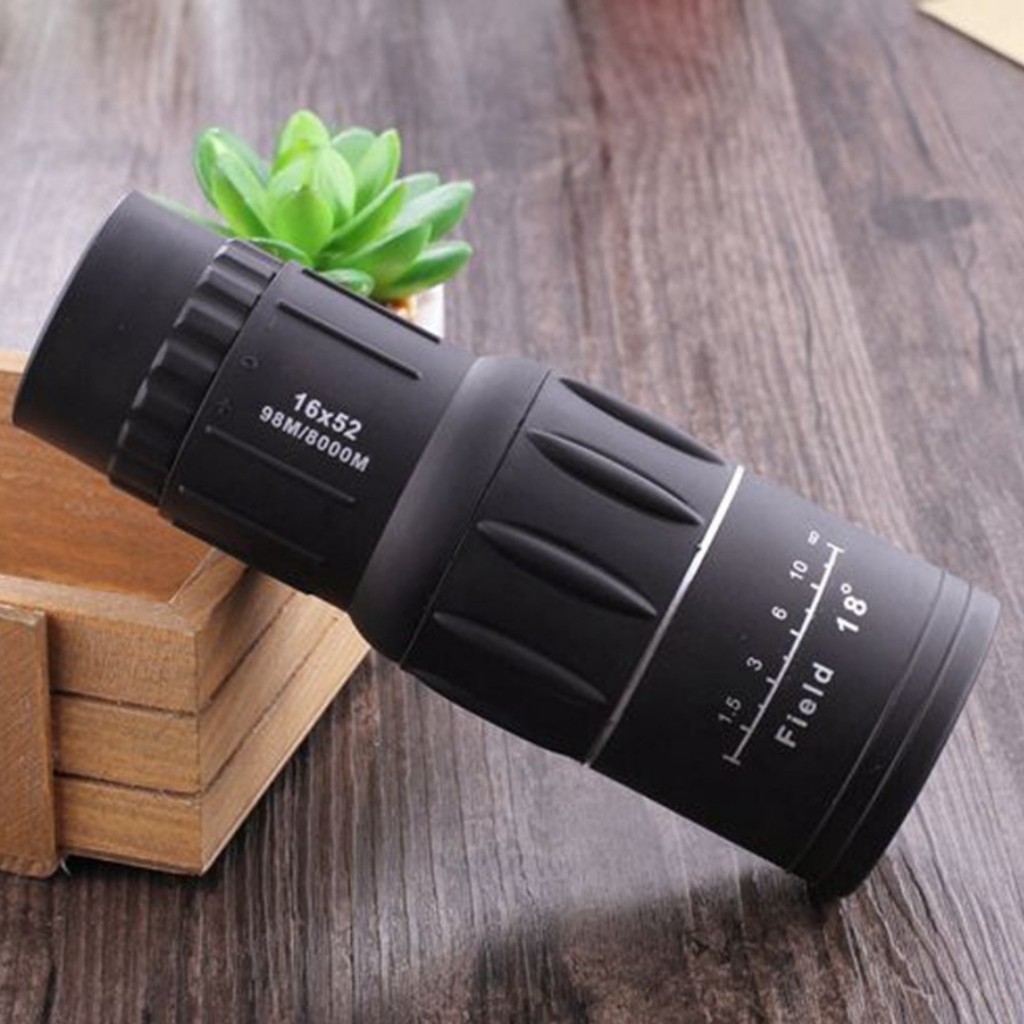 Ống nhòm 1 mắt bushnell 16x52 đen hàng chính hãng bảo hành 1 đổi 1