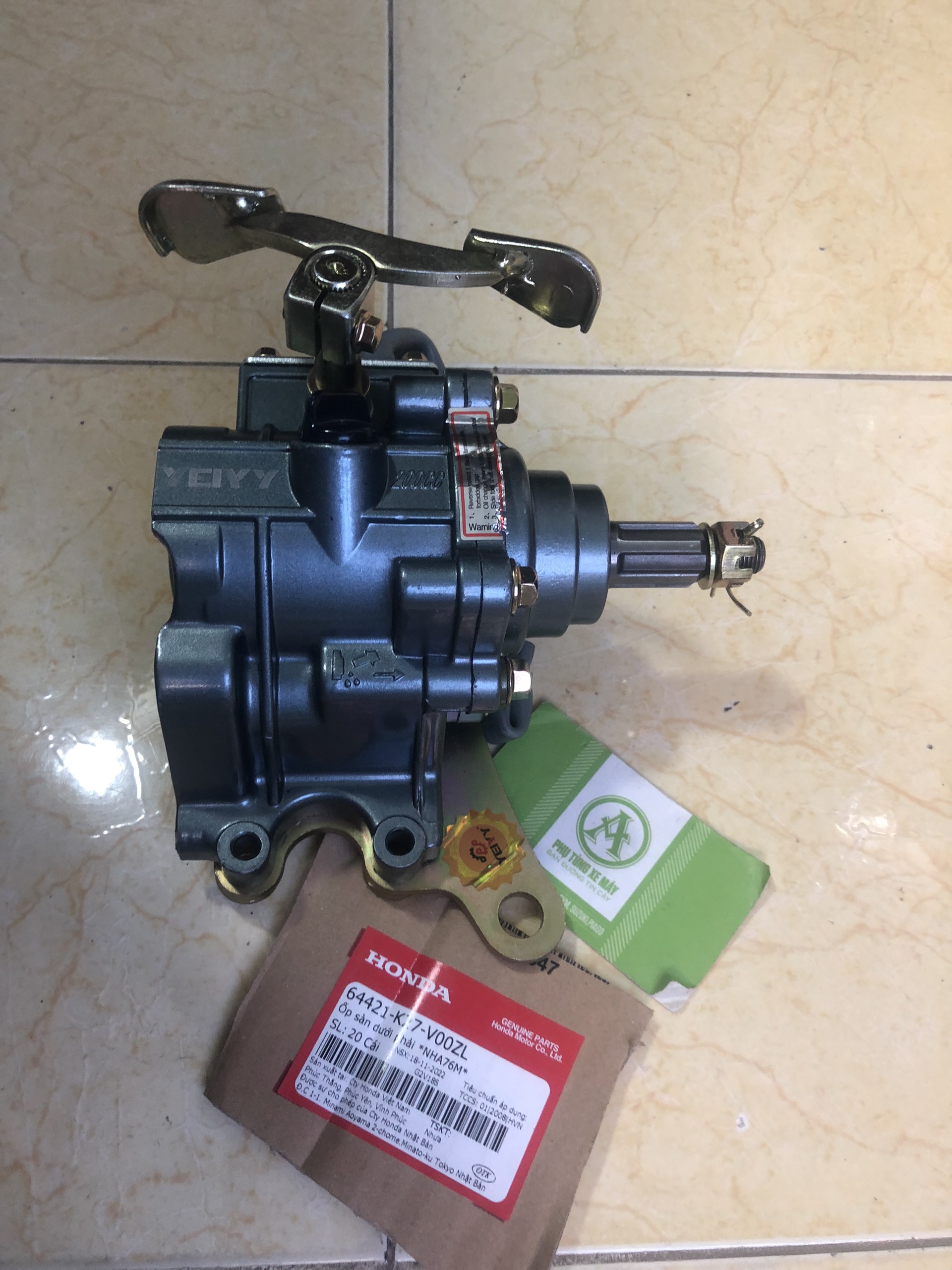 BỘ SỐ XE TIẾN LÙI BA BÁNH 150cc