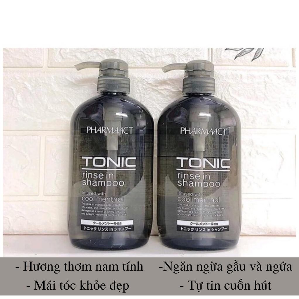 Dầu Gội Dành Cho Nam Tonic Pharmaact  - Nhật Bản.
