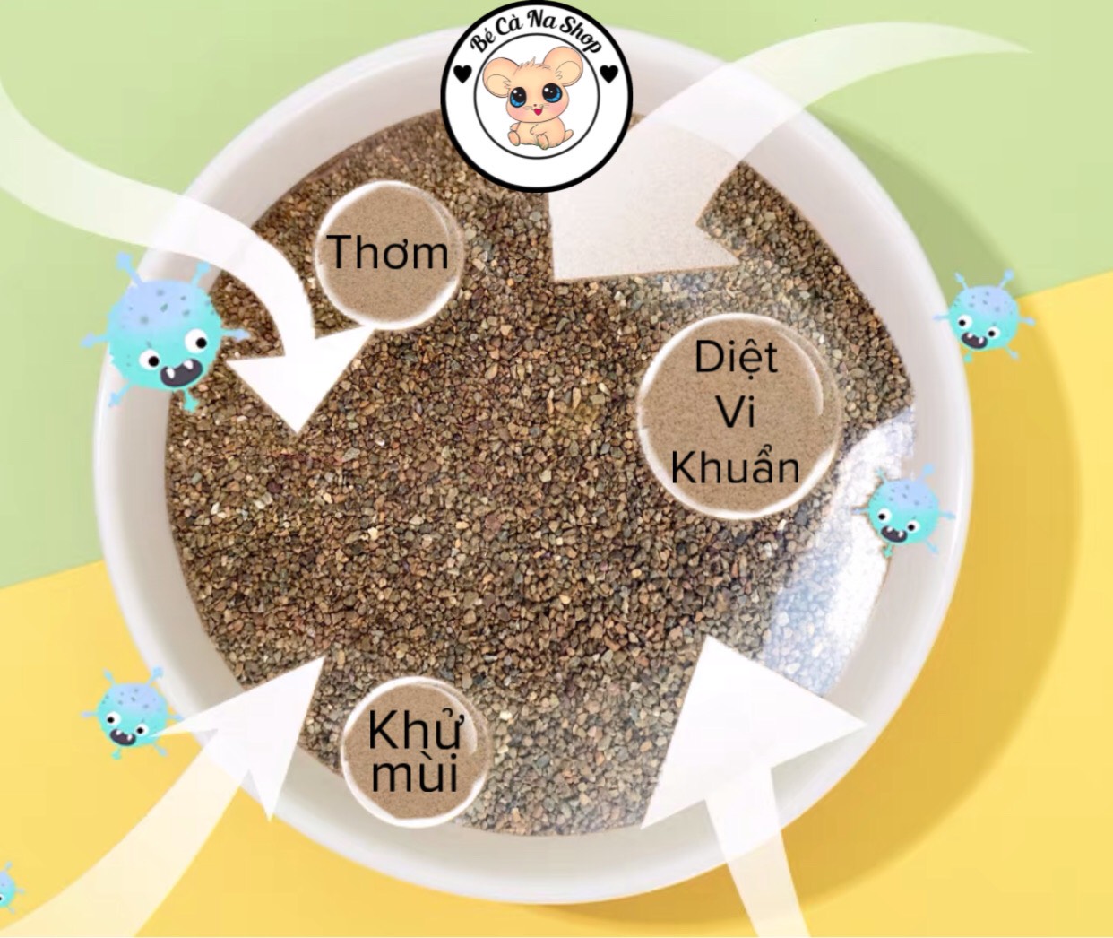 Cát buddy ấn cho hamster ( hàng loại 1 )