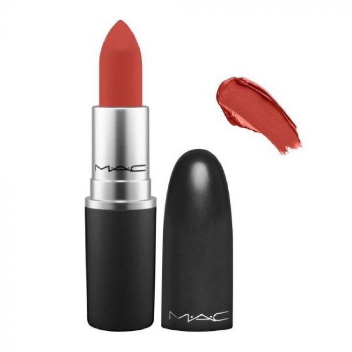 Son Thỏi Lì MAC Powder Kiss Lipstick #316 Devoted To Chili