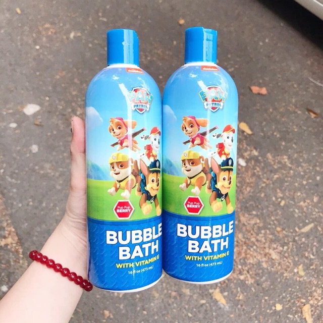 [HCM]Sữa tắm cho bé Paw Patrol Bubble Bath With Vitamin E