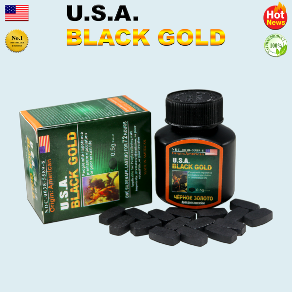 Tăng Cường Sinh Lý Nam USA BLACK GOLD nhập khẩu