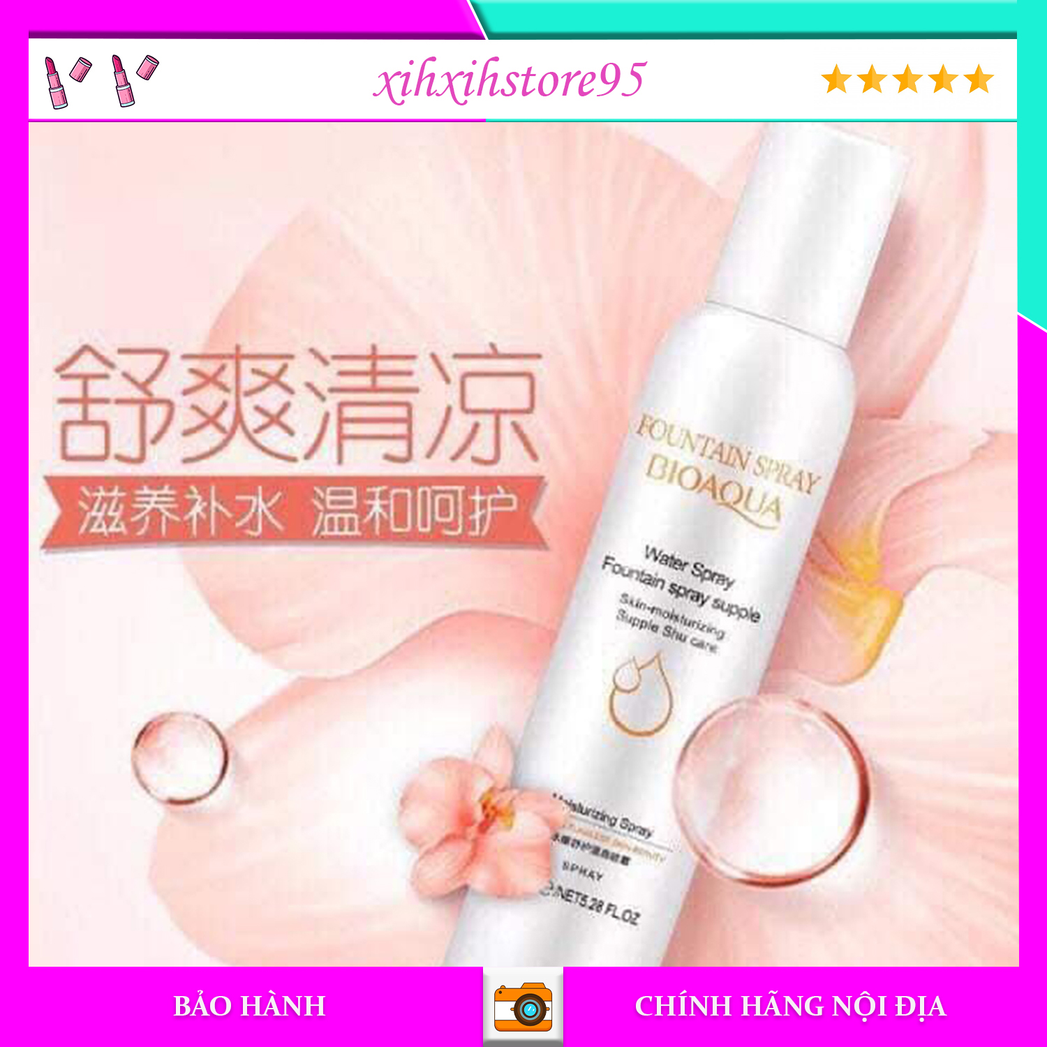 Xịt khoáng dưỡng ẩm Bioaqua